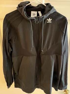 adidas Originals PT3 Full-Zip Hooded Track Jacket Black DV1968